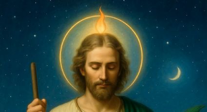 ¿Por qué San Judas Tadeo tiene una llama de fuego en la cabeza?