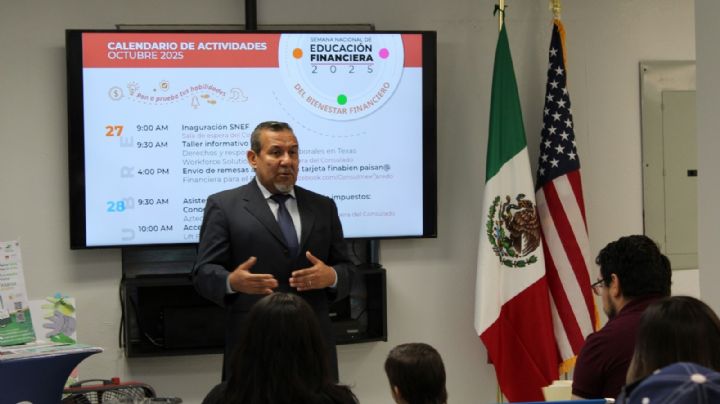 Implementa Consulado General de México en Laredo Semana Nacional de Educación Financiera