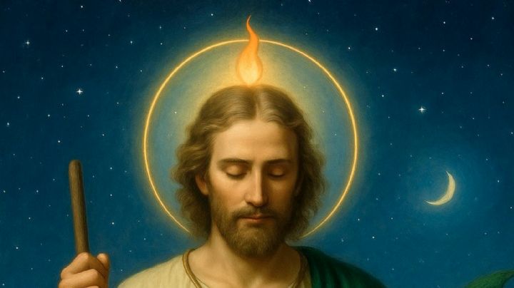 ¿Por qué San Judas Tadeo tiene una llama de fuego en la cabeza?