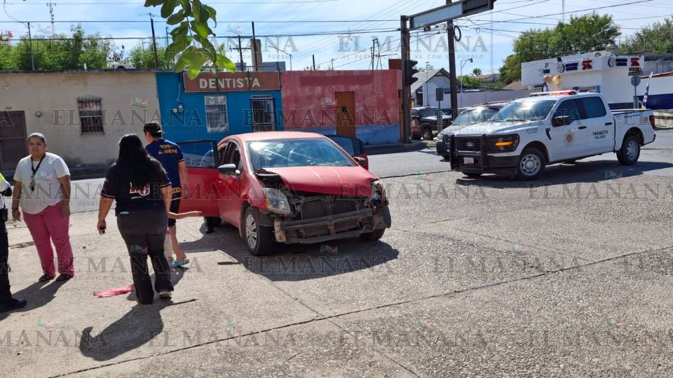 Accidente en Nuevo Laredo.