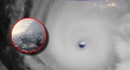 Huracán Melissa alcanza la categoría 5; así se ve el interior del ciclón | VIDEO