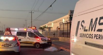 Sale de trabajar de maquiladora y lo atropellan; 'Don Chente' muere sobre avenida