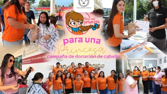 Realiza la UAT jornada de donación de cabello en apoyo a pacientes oncológicos