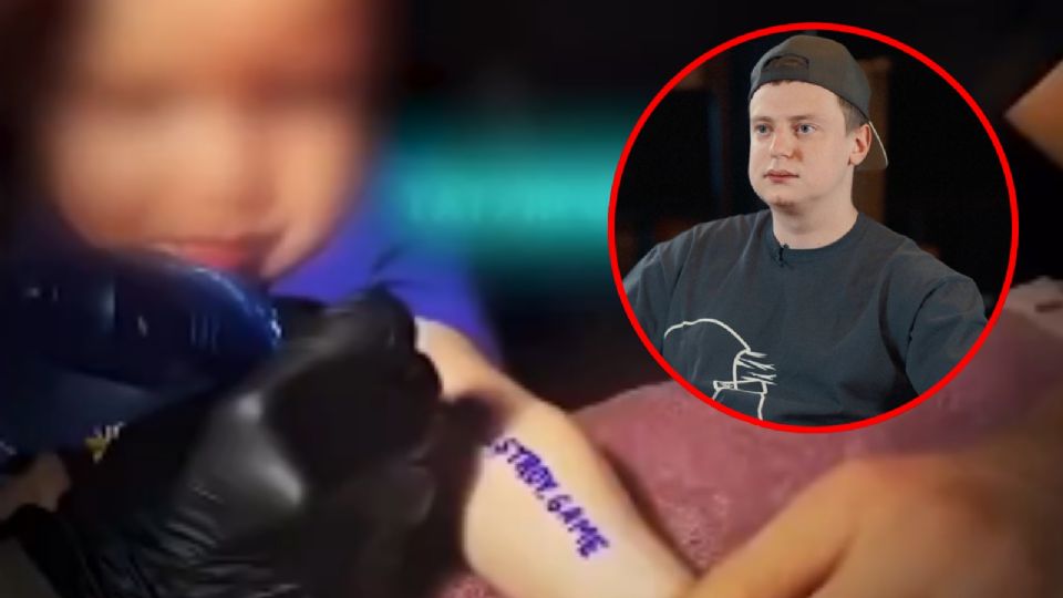 Padres tatúan a su hijo para ganar premio de influencer