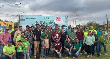 Realizan jornada de reforestación en el bulevar Las Torres; plantan 29 árboles