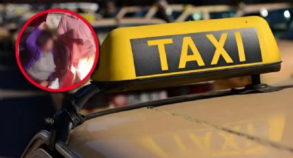 Detienen a taxista borracho y descubren a insólita acompañante en la cajuela; lo estaba 'vigilando' | VIDEO