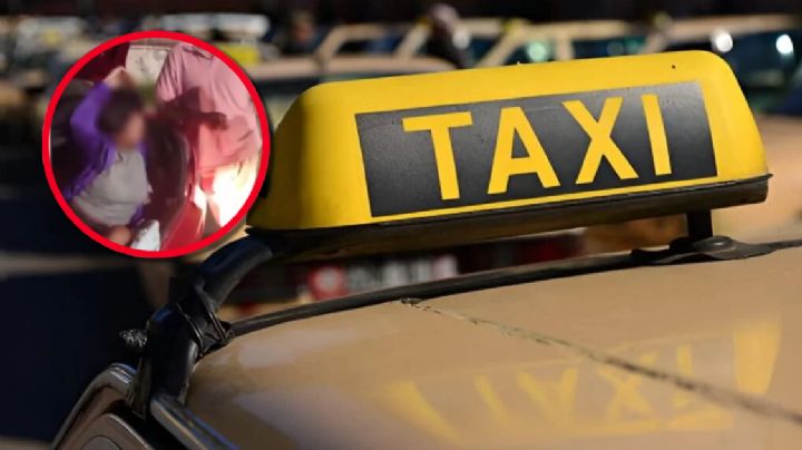 Detienen a taxista borracho y descubren a insólita acompañante en la cajuela; lo estaba 'vigilando' | VIDEO