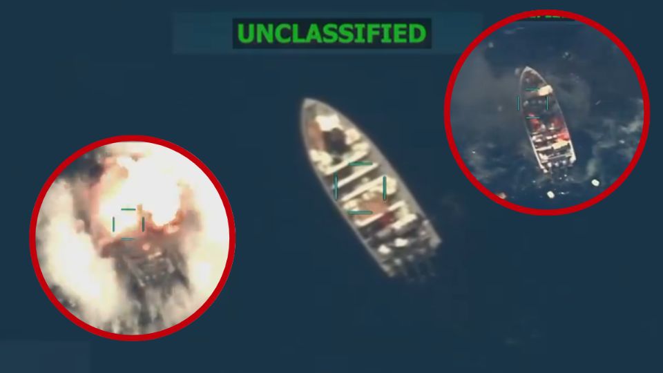 EU ataca otra 'narcolancha'