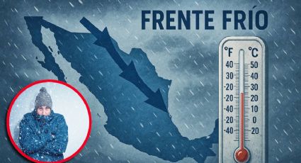 Llegan Frentes Fríos a México en octubre 2025: estados afectados con bajas temperaturas y lluvias