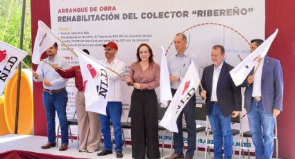 Impulsa Carmen Lilia Canturosas arranque de obras hídricas para Saneamiento de Impacto Binacional