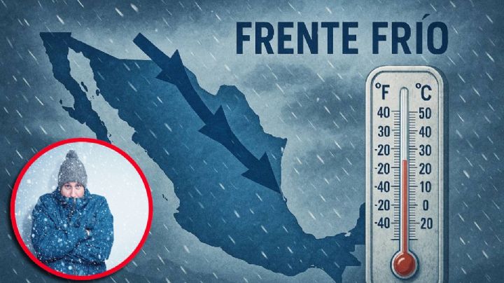 Llegan Frentes Fríos a México en octubre 2025: estados afectados con bajas temperaturas y lluvias
