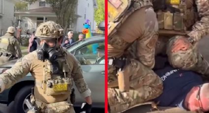 Indignación en Chicago: agentes fronterizos golpean a adulto mayor frente a niños disfrazados para Halloween