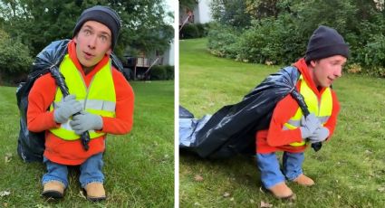 ¿Sin dinero para Halloween?: este es el disfraz más barato; cero pesos y mucho ingenio | VIDEO