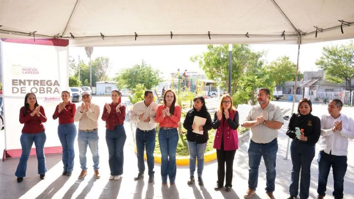 Rescatan espacios públicos de Nuevo Laredo; relación entre vecinos de la Nueva Era es más sólida
