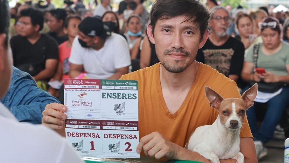 Apoyos a damnificados