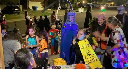 Halloween en Laredo, Texas: una noche mágica y divertida que unió a dos ciudades fronterizas