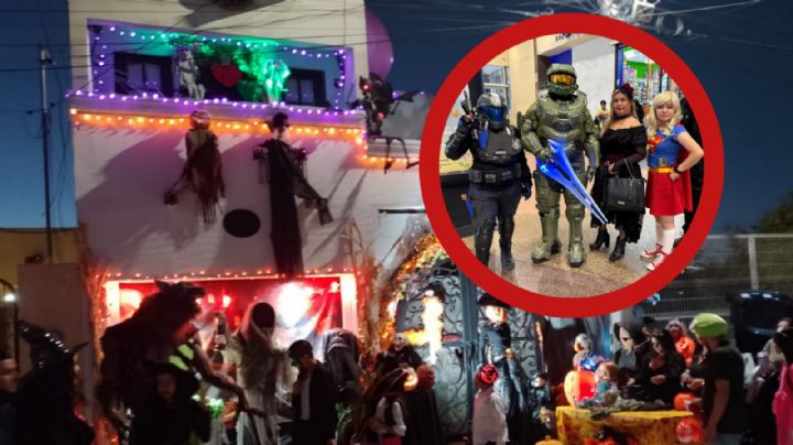 Así se vivió el Halloween en Nuevo Laredo; chicos y grandes salieron a festejar y pedir dulces