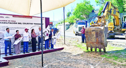 Inicia rehabilitación de colector Ribereño