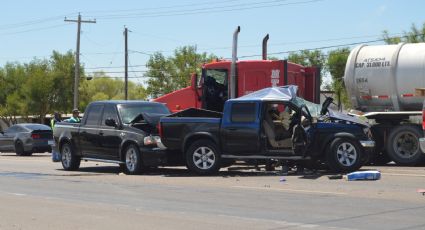 Texas lidera en choques entre tráileres y autos; piden respetar puntos ciegos y distancia