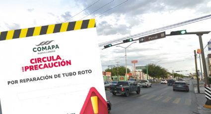 Comapa anuncia cierre parcial en la avenida César López de Lara para reparar una tubería rota