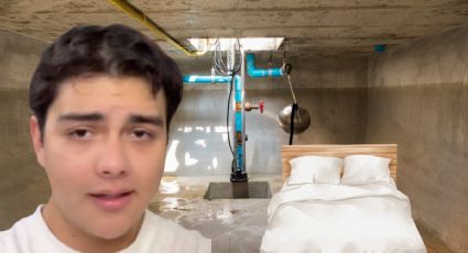 Estudiante presume vivir en una cisterna; se hace viral en redes sociales | VIDEO