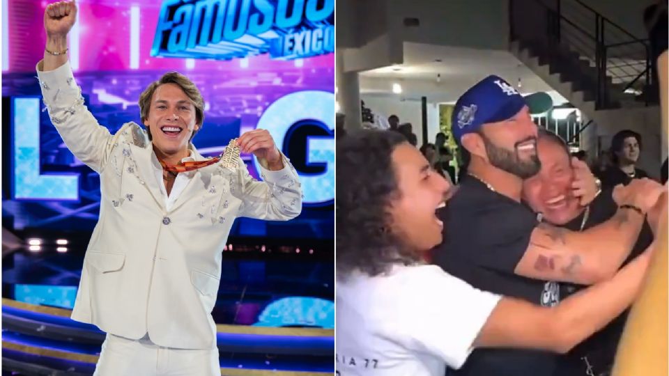 Así reaccionó Poncho de Nigris al triunfo de Aldo en La Casa de los Famosos