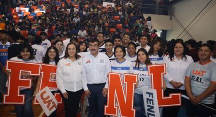 Inaugura rector Juegos Interfacultades UAT Zona Norte 2025