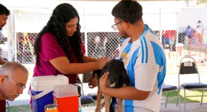 'Presidencia Cerquita de Ti' llega a Valles de Anáhuac; vacunan gratis a mascotas
