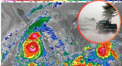 Huracán 'Priscilla' paraliza Baja California Sur; clases y vuelos suspendidos por fuertes lluvias