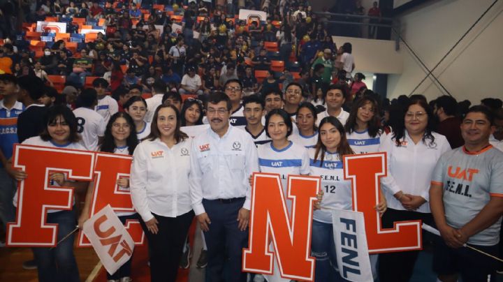 Inaugura rector Juegos Interfacultades UAT Zona Norte 2025