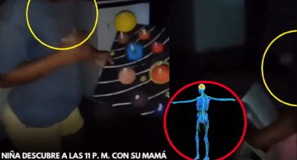 Madre hace maqueta del Sistema Solar... pero la tarea era del Sistema Nervioso | VIDEO