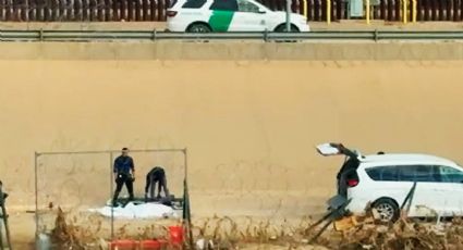 Abandonan pateros a migrantes en un desagüe durante una tormenta; muere uno y hay 7 heridos