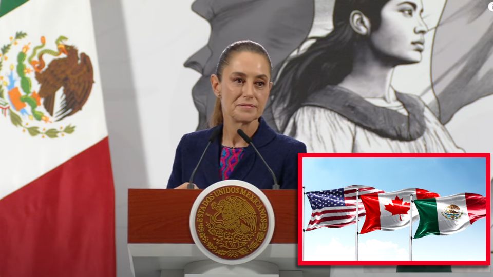Sheinbaum subrayó que el acuerdo comercial vigente no puede modificarse de manera unilateral, y recordó que el tratado fue ratificado por los tres congresos nacionales