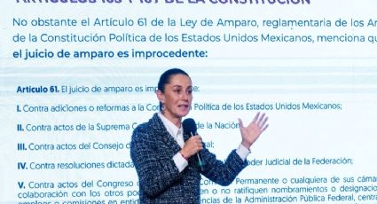 'Que no se lleven 15 años un juicio': Sheinbaum explica reforma al Poder Judicial y Ley de Amparo
