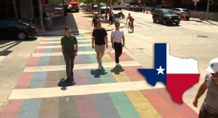 Texas: ordenan eliminar cruces peatonales con la bandera LGBT; ¿es un acto de discriminación?