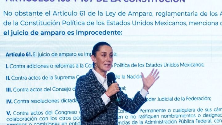 'Que no se lleven 15 años un juicio': Sheinbaum explica reforma al Poder Judicial y Ley de Amparo
