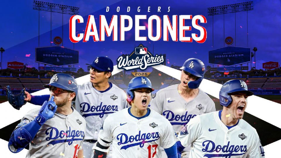 Los Dodgers consiguieron su noveno campeonato.