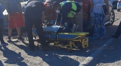 Niñito es atropellado en la colonia La Fe en Nuevo Laredo; cruzó la calle para ir con su madre