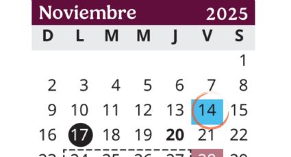 SEP: ¿habrá megapuente del 14 al 17 de noviembre?; esto marca el Calendario Escolar