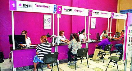 Nuevo Laredo: exhorta INE a recoger credenciales