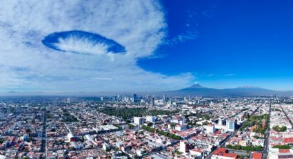 Extraño ‘agujero’ en el cielo sorprende a habitantes de Puebla; ¿de qué se trata?