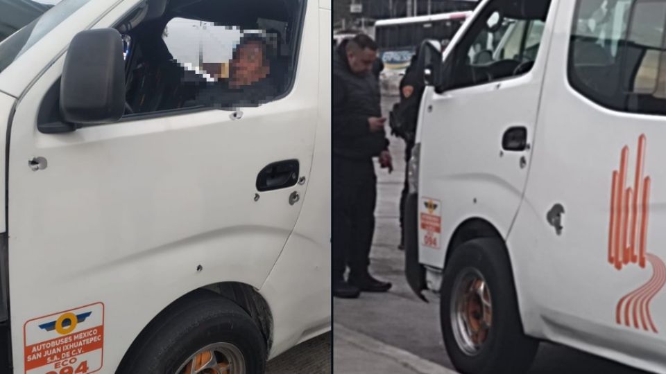 Malherido, llegó hasta la central donde pidió ayuda a los policías, quienes llamaron a los servicios de emergencia