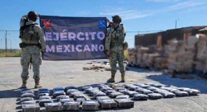 Elementos del Ejército Mexicano aseguran 128 kilos de metanfetamina y un tractocamión