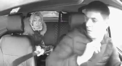 Mujer amenaza a taxista con machete; no le gustaba la música que escuchaba |VIDEO