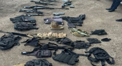 Aseguran armas largas, cartuchos y cargadores en Tamaulipas durante operativo