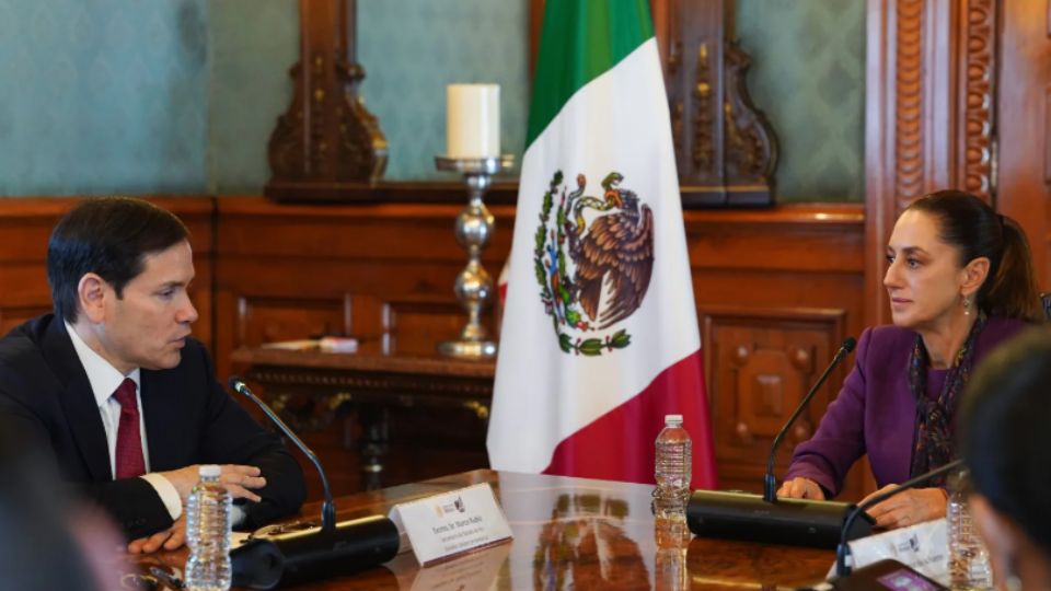 La presidenta de México reafirmó lo dicho por el mandatario estadounidense en México