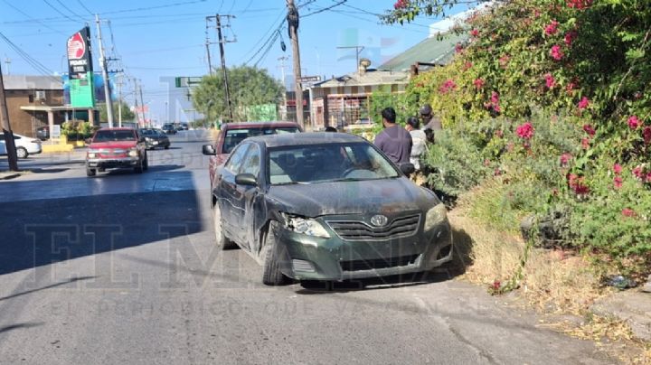 Jovencito se pasa el 'Alto' y provoca accidente en la colonia Hipódromo