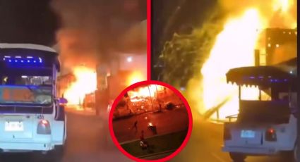 MOMENTO EXACTO en que taquería explota; clientes salieron cubiertos en llamas | VIDEO
