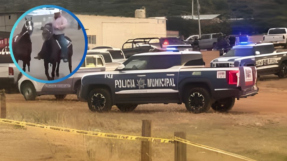 Balacera en carrera de caballos