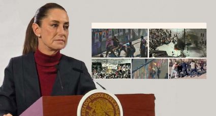 Claudia Sheinbaum reprueba actos violentos en Marcha de la Generación Z